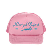 Bubblegum Pink Foam Cap