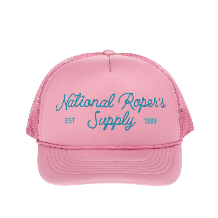 Bubblegum Pink Foam Cap