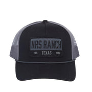 Ranch Texas Embroidered Black & Charcoal Cap