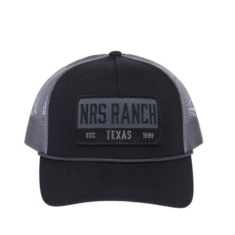 Ranch Texas Embroidered Black & Charcoal Cap