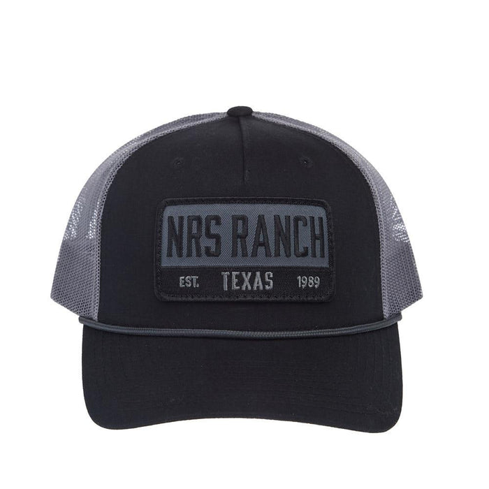 Ranch Texas Embroidered Black & Charcoal Cap