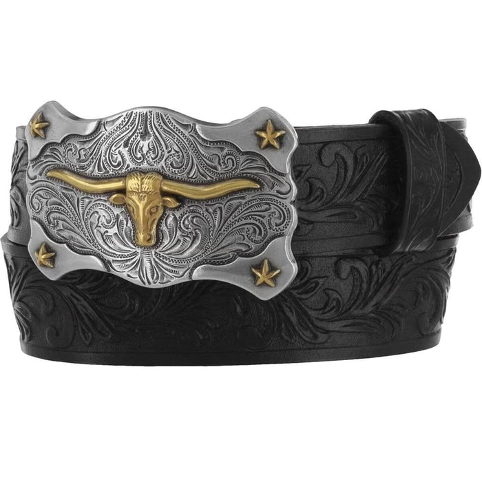 Boy's Black Little Texas Belt