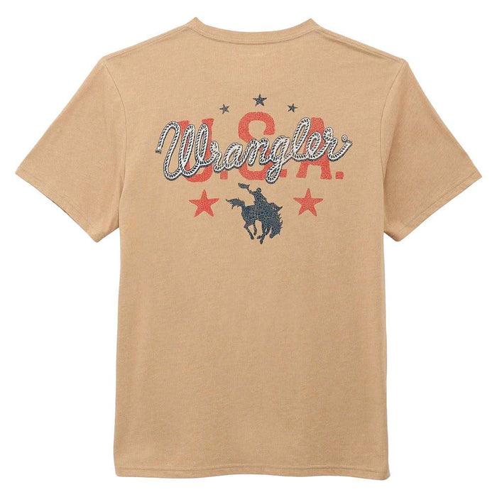 Men's Travertine USA Logo Tee Shirt