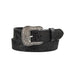 Women's Black Floral Embellished Belt