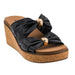 Women's Black Miss Understood Wedge Sandal