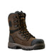 Men's Turbo DuraTread 8in Waterproof Brown Carbon Round Toe Work Boot