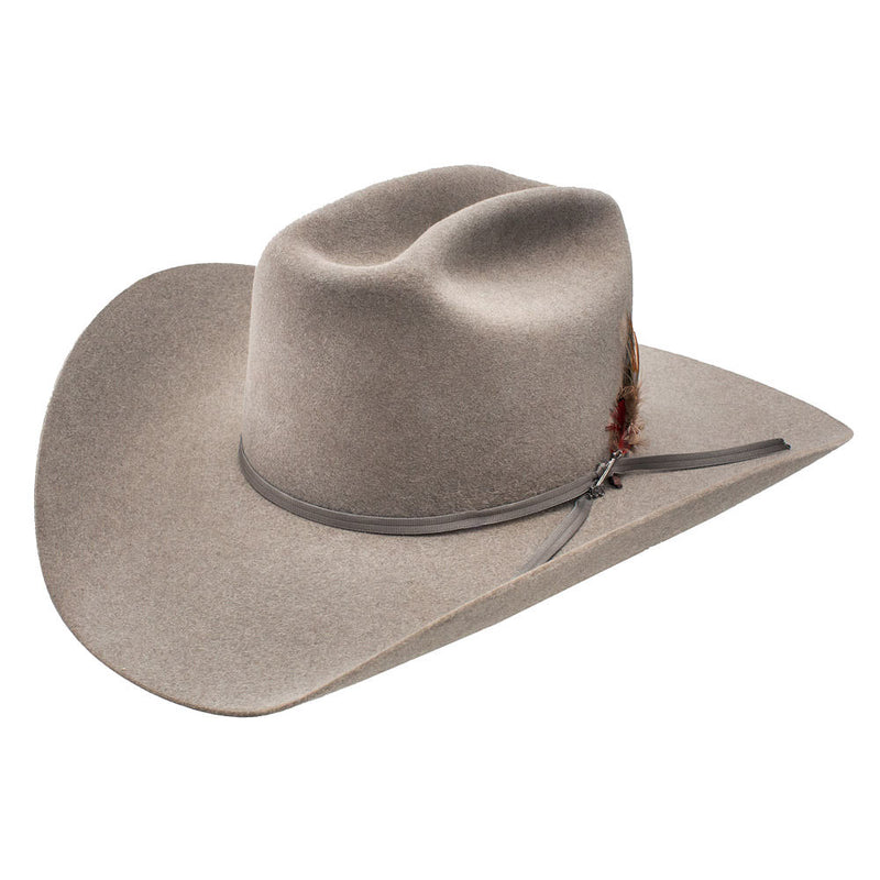 6X Falcon Stone 4 1/4in Brim Precreased Felt Cowboy Hat