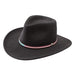 USA 250th Bozeman Black 3 1/4in Crushable Felt Hat