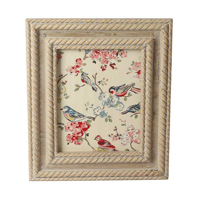 Rope Carved Grey Frame 8x10