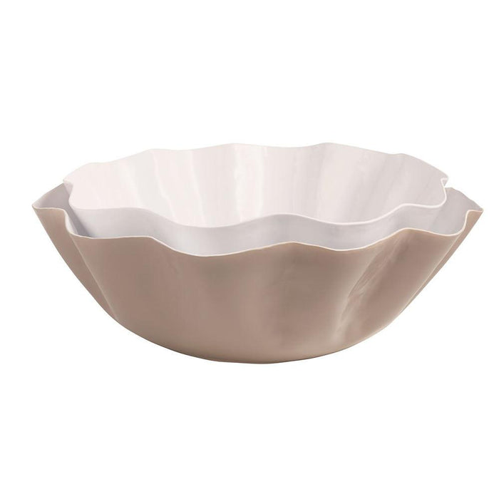 Decorative Enamel Bowl Set