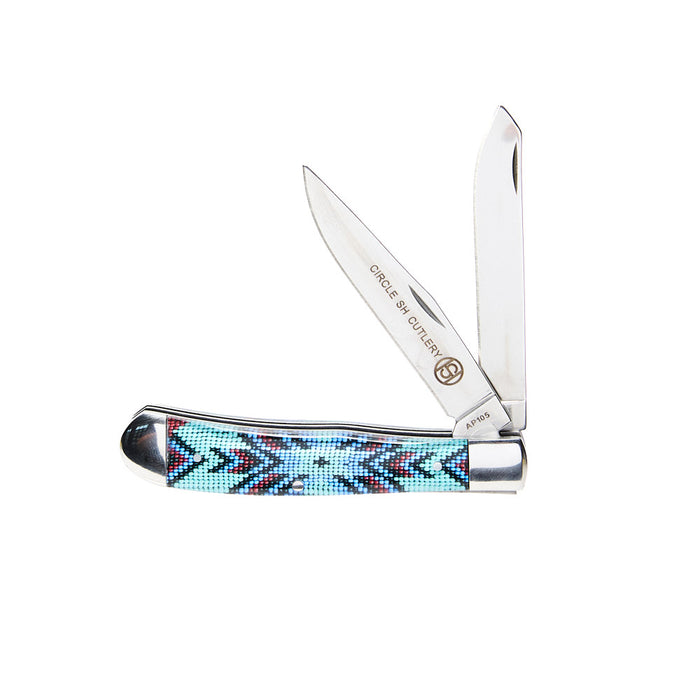 Circle SH Cutlery Multi Blue Folding Knife
