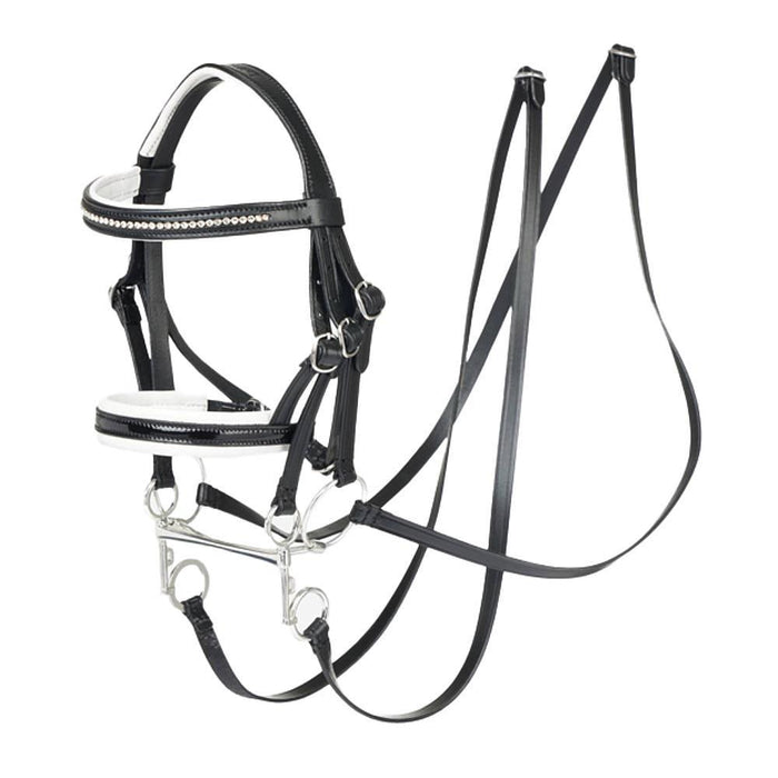 Hobby Horse Double Bridle Black