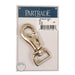 1in Nickle Plated Bull Snap