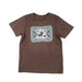 Boy's Brown Rodeo Champion Tee Shirt