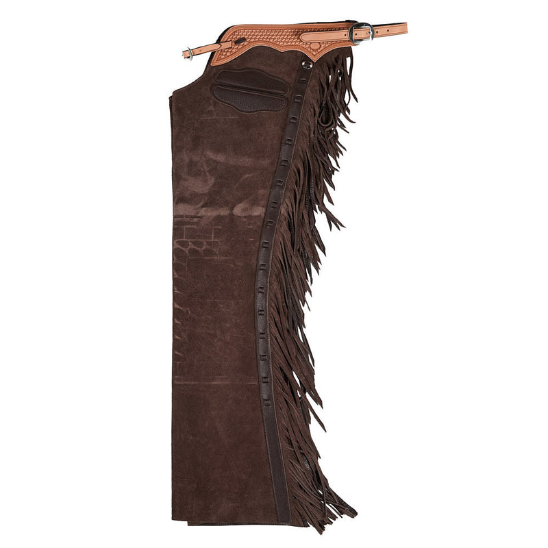 Roughout Chocolate Lace Medium Chaps
