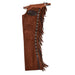 Roughout Rust Brown and Taupe Lace Medium Chaps