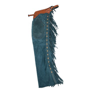 Roughout Blue and Cream Lace Small Chaps