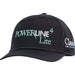 White and Black Powerline Lite Embroidered Cap