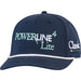 Navy and Grey-Blue Powerline Lite Embroidered Cap