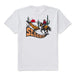 Men's White Long Ride Tee Shirt
