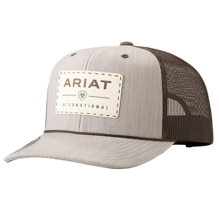Tan Suede Patch Cap