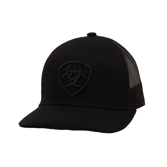 Men's Black Embroidery Logo Cap
