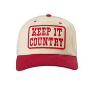 Men's Red Keep It Country Cap