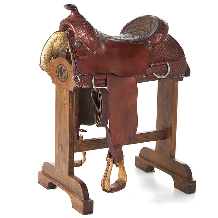 Used 17in McLaughlin Pleasure Saddle