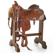 Used 16in Silver Mesa Show Saddle