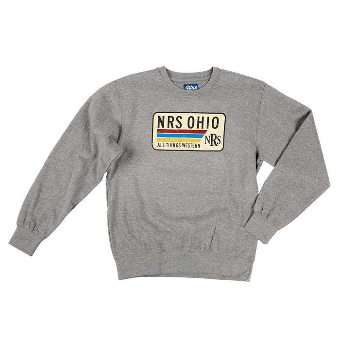 Ohio All Things Western Graphite Rectangle Logo Sweatshirt