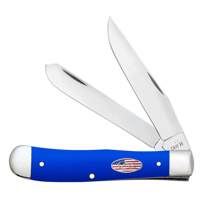Royal Blue Synthetic Smooth Trapper