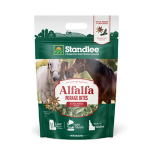 Alfalfa Forage Bites Star Anise Horse Treat