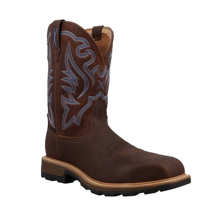 Men's Ultralite11in Hickory Waterproof Nano Square Toe Work Boot