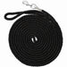 1/2in x 25ft Black Cotton Lunge Line