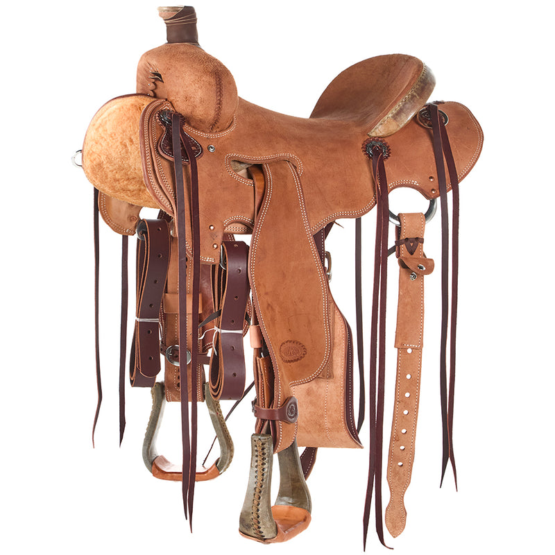 Heavy Oil No Lace Swells Roughout Strip Down Saddle