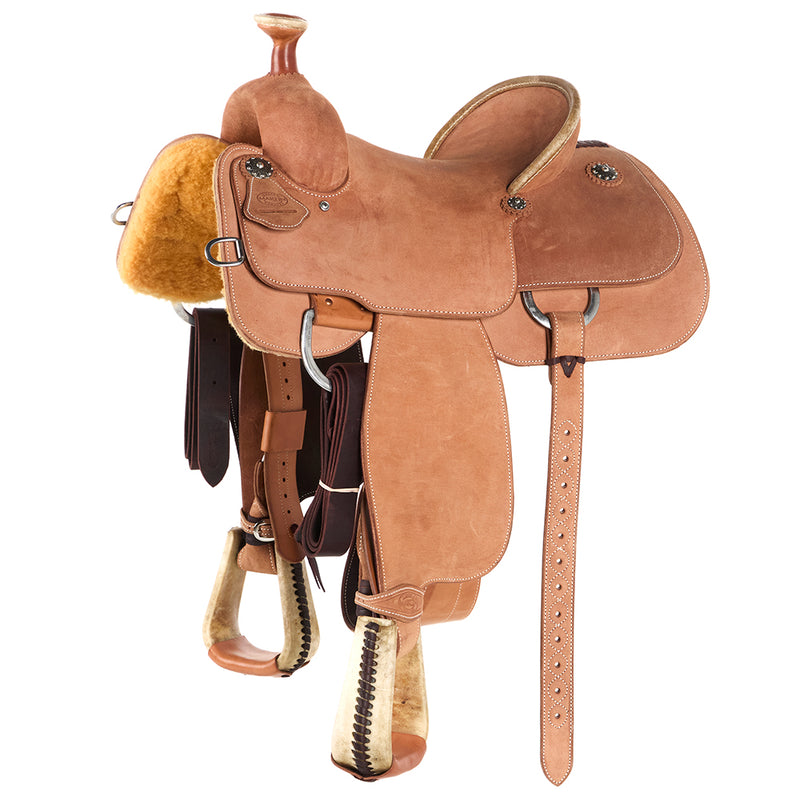 Martin Saddlery 14in Natural Roughout Team Roper