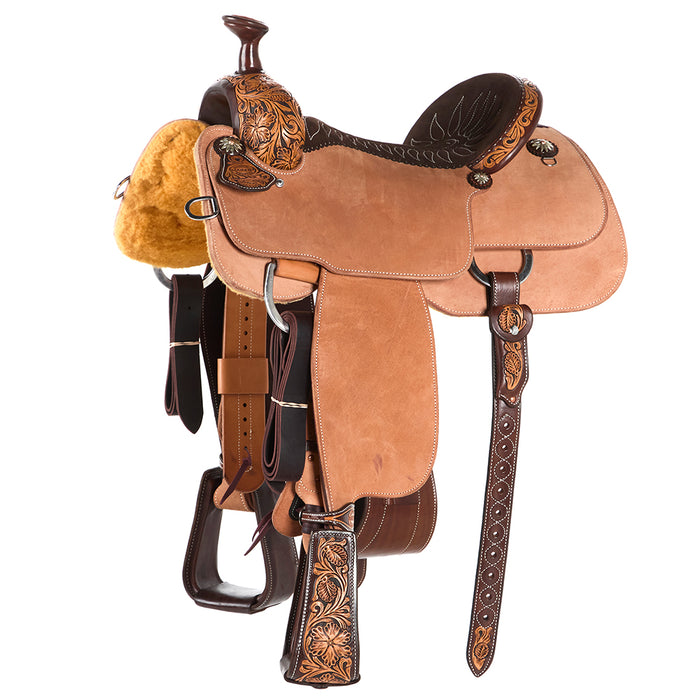 15in 1/8 Breed Wyoming Flower Team Roper