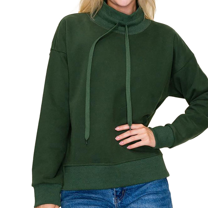 Staccato Women's Forest Inner Brushed French Terry Sweatshirt