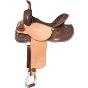 Dark Oil Austin 12in Youth Barrel Saddle