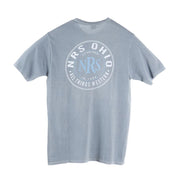 Ohio All Things Western Circle Logo Grey Tee Shirt