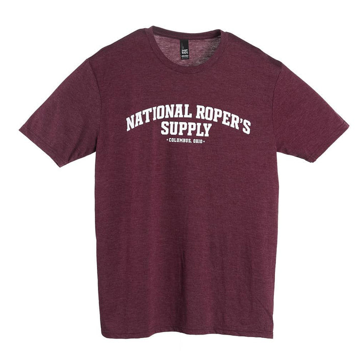 Columbus Ohio Maroon Tee Shirt