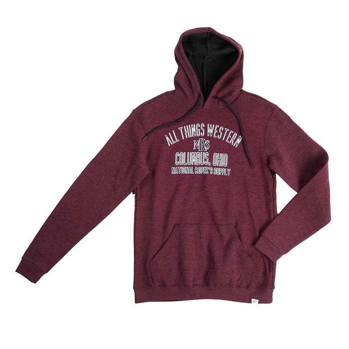 Columbus Ohio Logo Maroon Hoodie