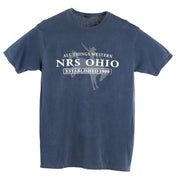Ohio Bucking Horse Indigo Tee Shirt