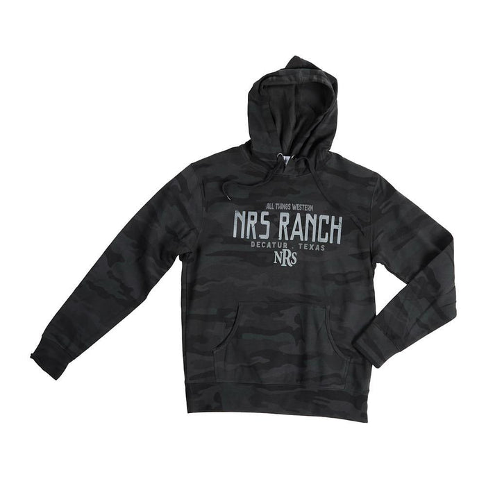 Ranch Black Camo Light Weight Hoodie