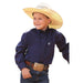 Boy's Solid Royal Shirt