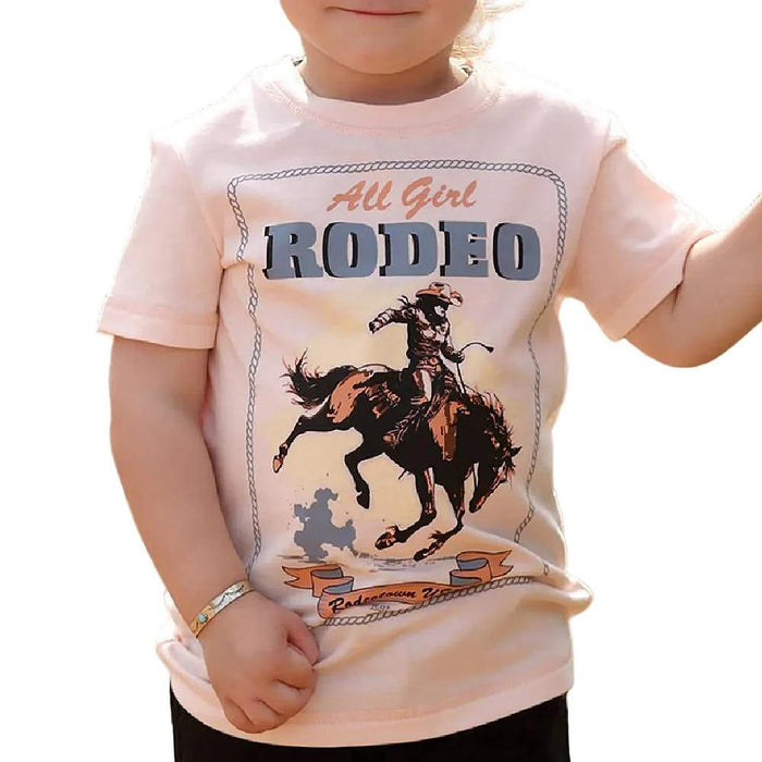 Girl's Pink All Girl Rodeo Tee Shirt