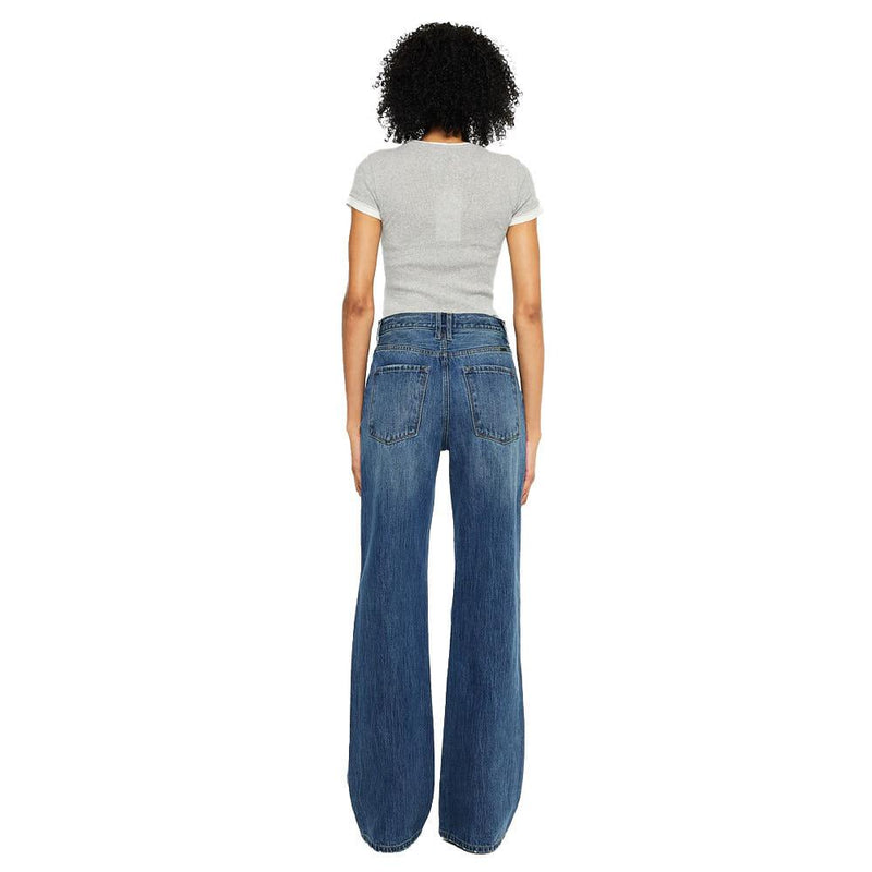 Women's Medium Wash Ultra High Rise Flare Jeans