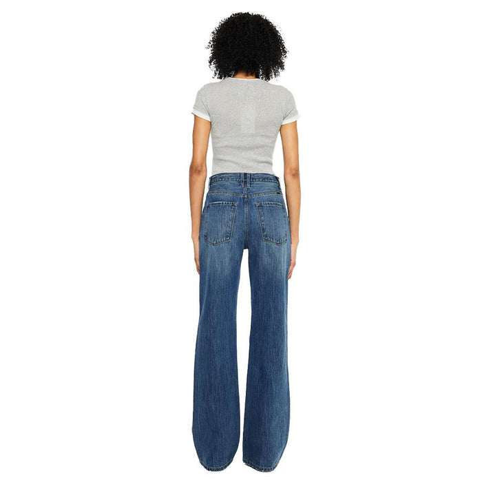 Women's Medium Wash Ultra High Rise Flare Jeans