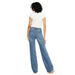 Women's Medium Wash 90's Flare Button Fly Jean