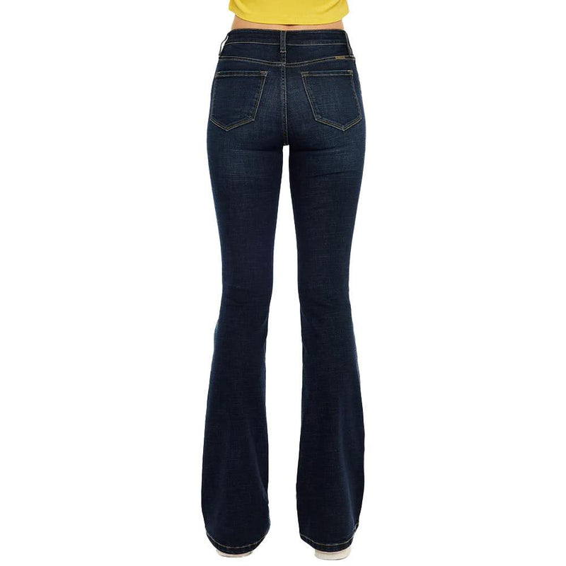 Women's Dark Wash High Rise Boot Cut Jean